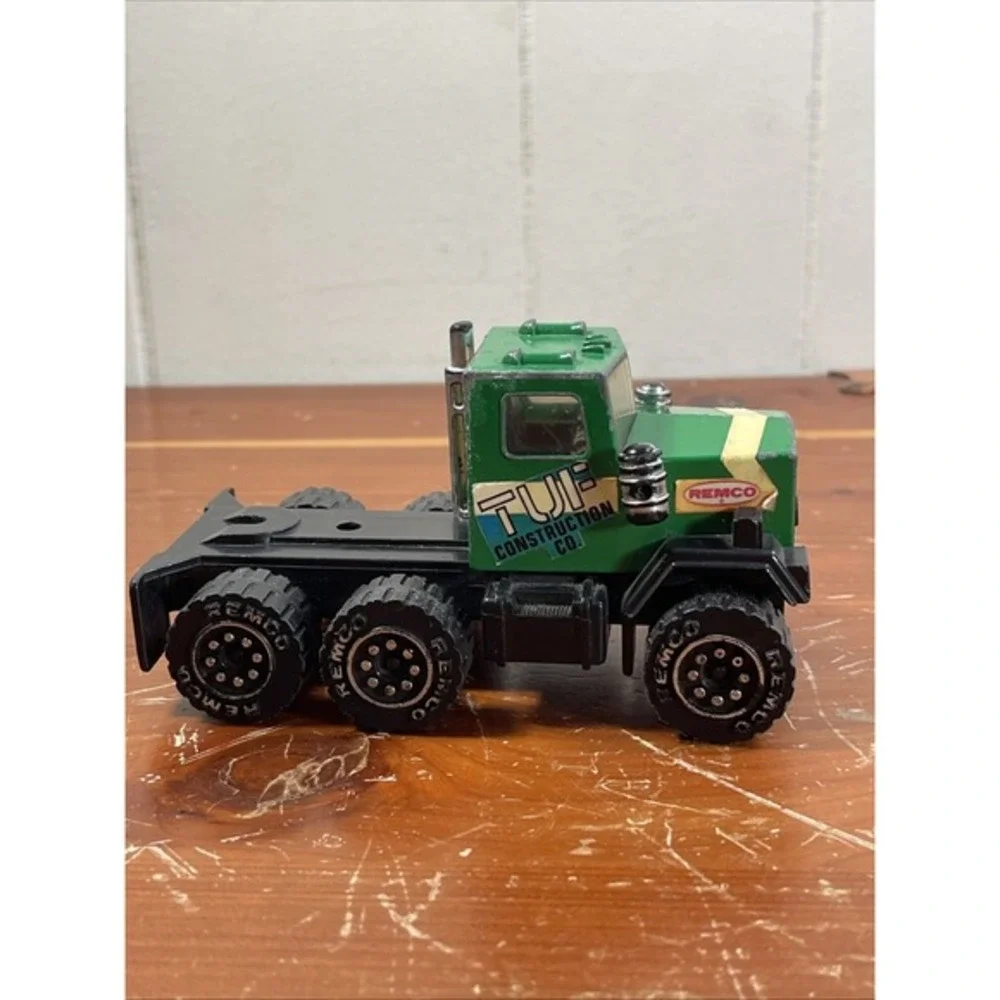 Lot of 3 Vintage REMCO‎ Die-Cast Trucks 1983–1987 Construction Tough Wheels...